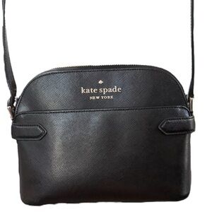 Kate Spade New York Black Leather Crossbody Bag